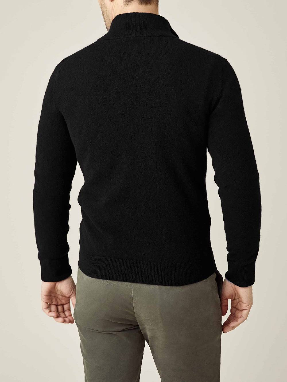 Luca Faloni Zip Cardigancashmere A 2 Fili