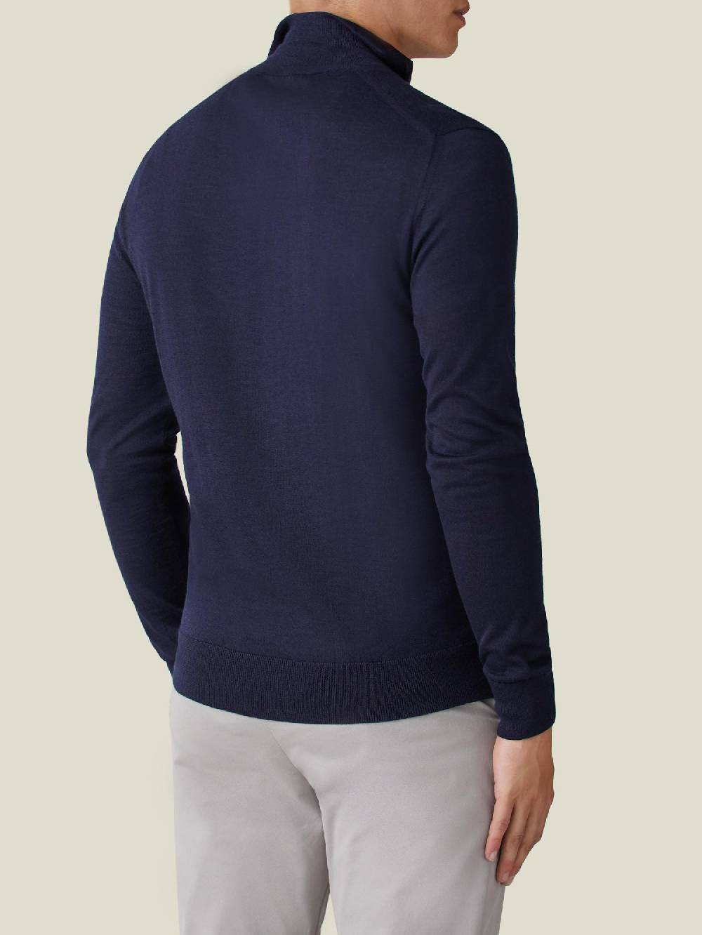 Luca Faloni Maglia Con Collo Mezza ZipSeta-Cashmere
