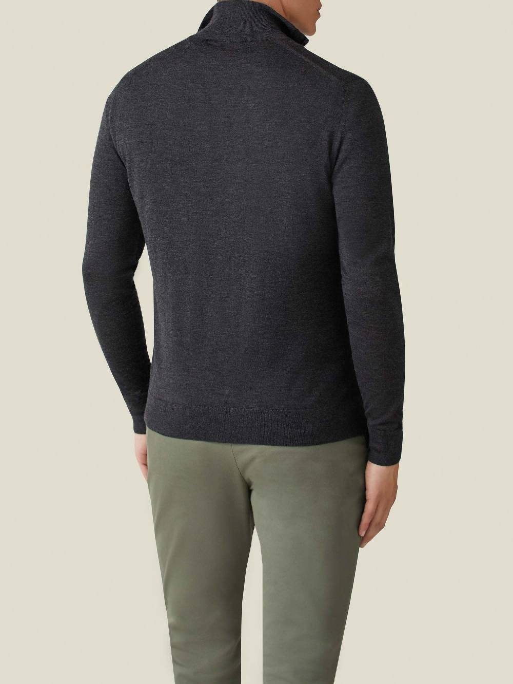 Luca Faloni Maglia Con Collo Mezza ZipSeta-Cashmere