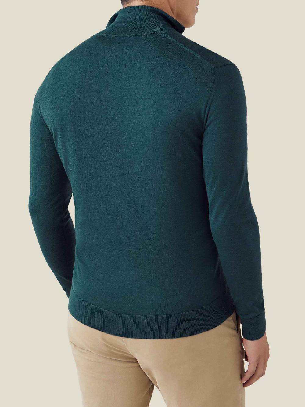 Luca Faloni Maglia Con Collo Mezza ZipSeta-Cashmere
