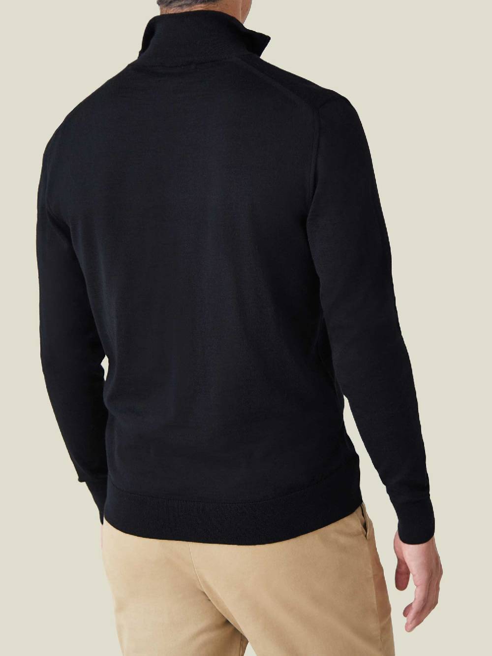 Luca Faloni Maglia Con Collo Mezza ZipSeta-Cashmere