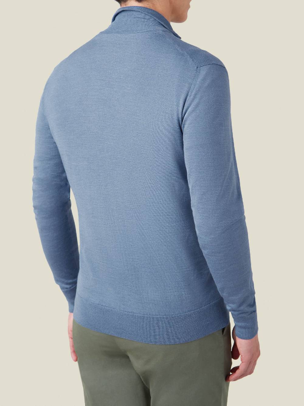 Luca Faloni Maglia Con Collo Mezza ZipSeta-Cashmere