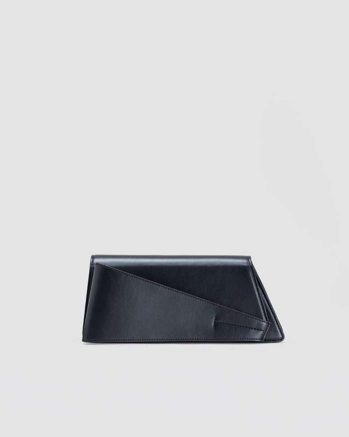 LUCIANO PADOVAN Borsa Kim pochette in pelle nera Borse pochette eleganti - Luciano Padovan Shop Online