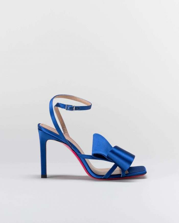 LUCIANO PADOVAN FLAKE LINE SANDALO NORA RASO BLU