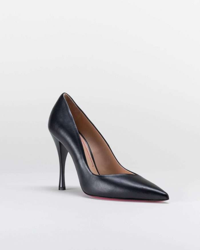 LUCIANO PADOVAN SIMPLE LINE DÉCOLLETÉ ROBIN PELLE NERO LUCIANO PADOVAN SIMPLE LINE DÉCOLLETÉ ROBIN PELLE NERO