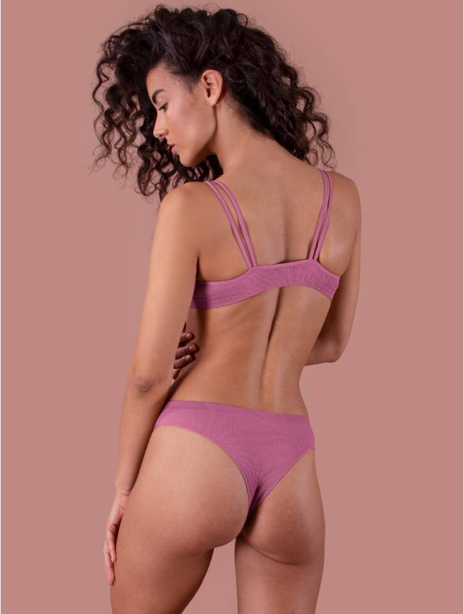 Luigi Di Focenza BRASILIANA DONNA COSTINA RIB MALVA