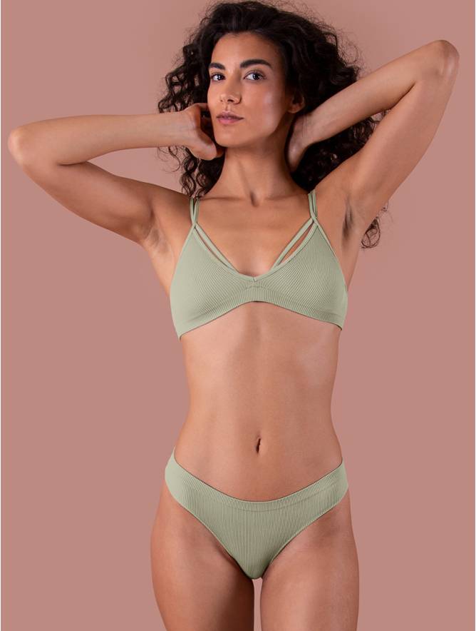 Luigi Di Focenza BRASILIANA DONNA COSTINA RIB MENTA