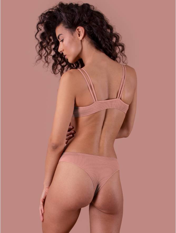 Luigi Di Focenza BRASILIANA DONNA COSTINA RIB ROSA ANTICO