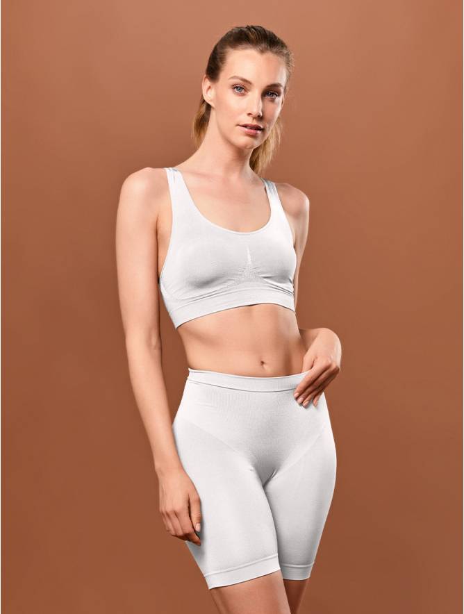 Luigi di Focenza GUAINA DONNA BEAUTY SHAPING BIANCO