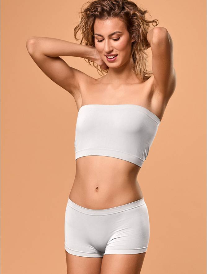 Luigi di Focenza SHORTY DONNA CLASSIC BIANCO