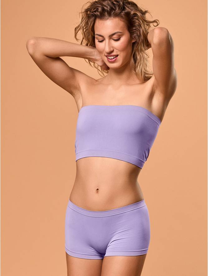 Luigi di Focenza SHORTY DONNA CLASSIC LAVANDA