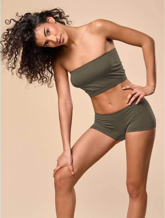 Luigi Di Focenza SHORTY DONNA CLASSIC OLIVA