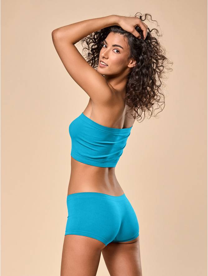 Luigi Di Focenza SHORTY DONNA CLASSIC TURCHESE