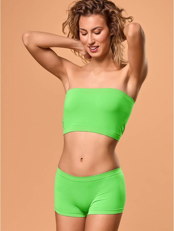 Luigi di Focenza SHORTY DONNA CLASSIC VERDE FLUO'