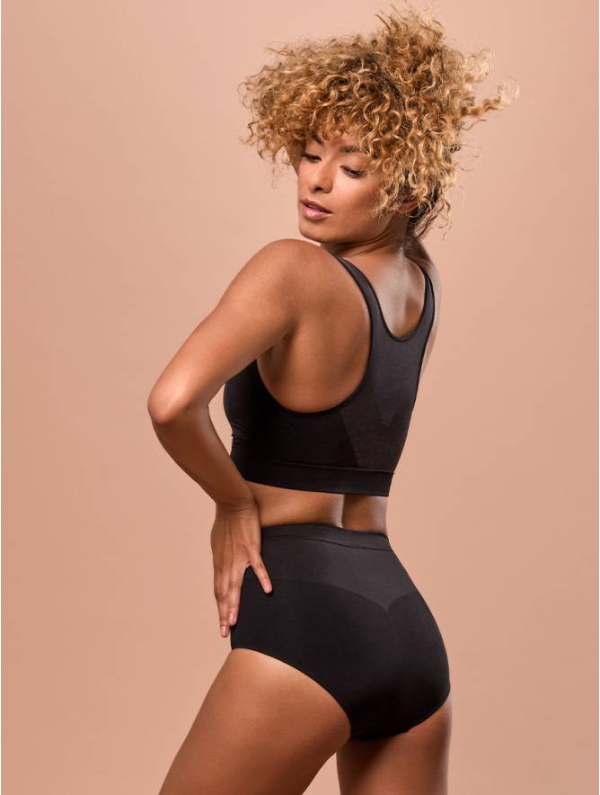 Luigi Di Focenza SLIP DONNA BEAUTY SHAPING NERO