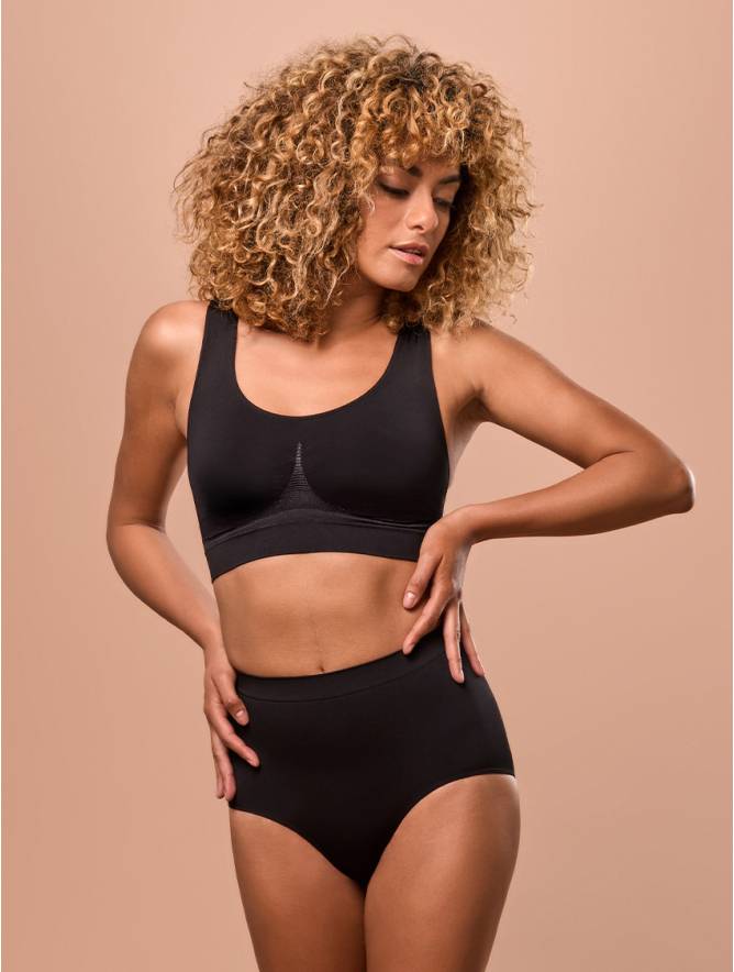 Luigi di Focenza SLIP DONNA BEAUTY SHAPING NERO