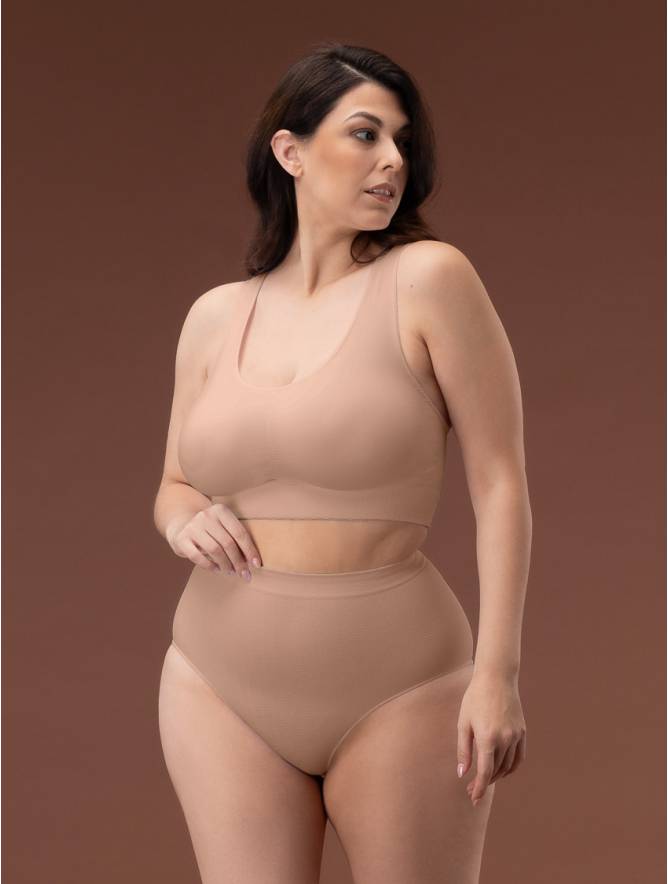 Luigi Di Focenza SLIP DONNA CONTENITIVO MIDI NUDO