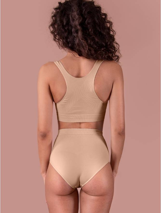 Luigi di Focenza SLIP DONNA CONTENITIVO MIDI NUDO