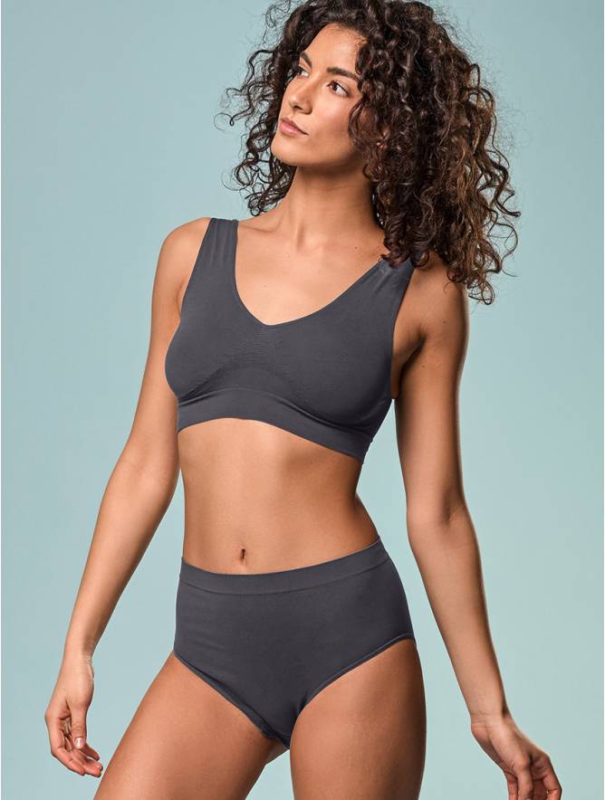 Luigi di Focenza SLIP DONNA MIDI ANTRACITE