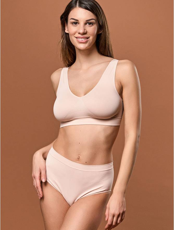 Luigi Di Focenza SLIP DONNA MIDI CIPRIA