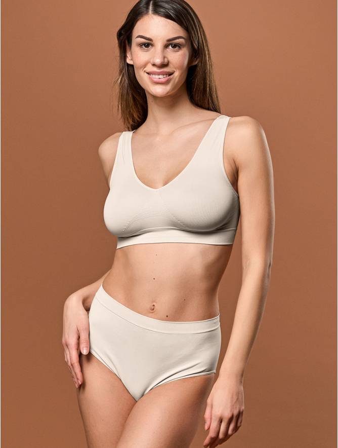 Luigi Di Focenza SLIP DONNA MIDI IVORY