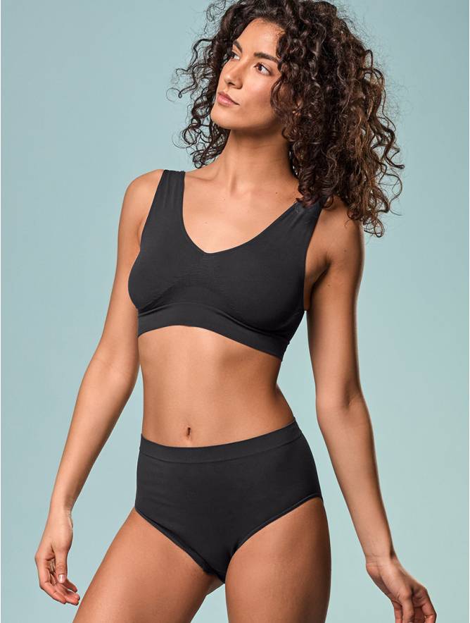 Luigi di Focenza SLIP DONNA MIDI NERO