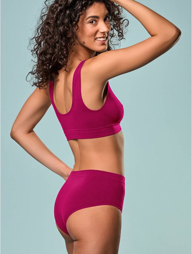 Luigi Di Focenza SLIP DONNA MIDI SANGRIA