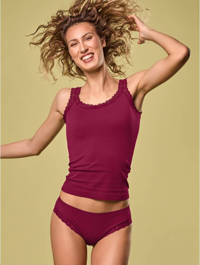 Luigi di Focenza SLIP DONNA PIZZO BORDO'