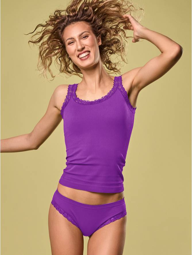 Luigi Di Focenza SLIP DONNA PIZZO IRIS