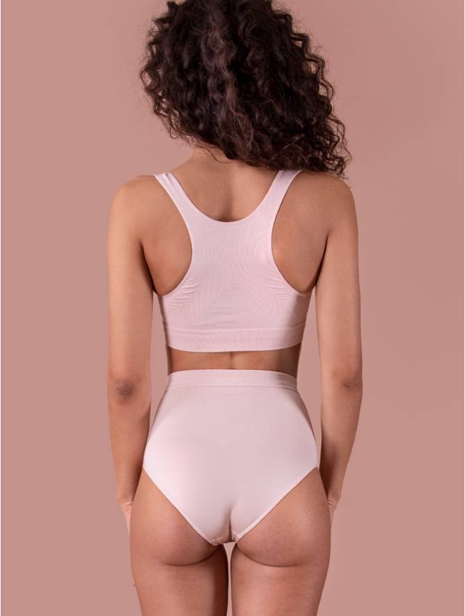 Luigi di Focenza SLIP DONNA CONTENITIVO MIDI CIPRIA