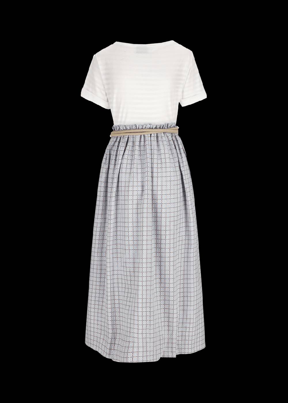 Luis Trenker Abito A Maniche Corte In Materiale Misto Modello Luclelia