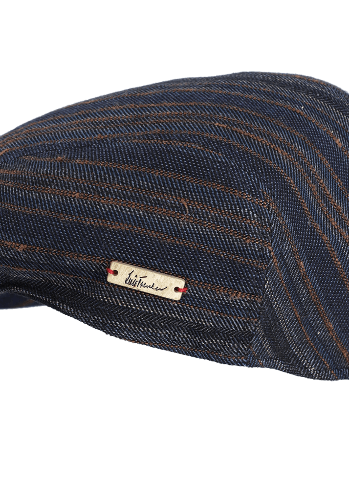 Luis Trenker Berretto A Visiera Con Motivo A Righe Modello Luondis