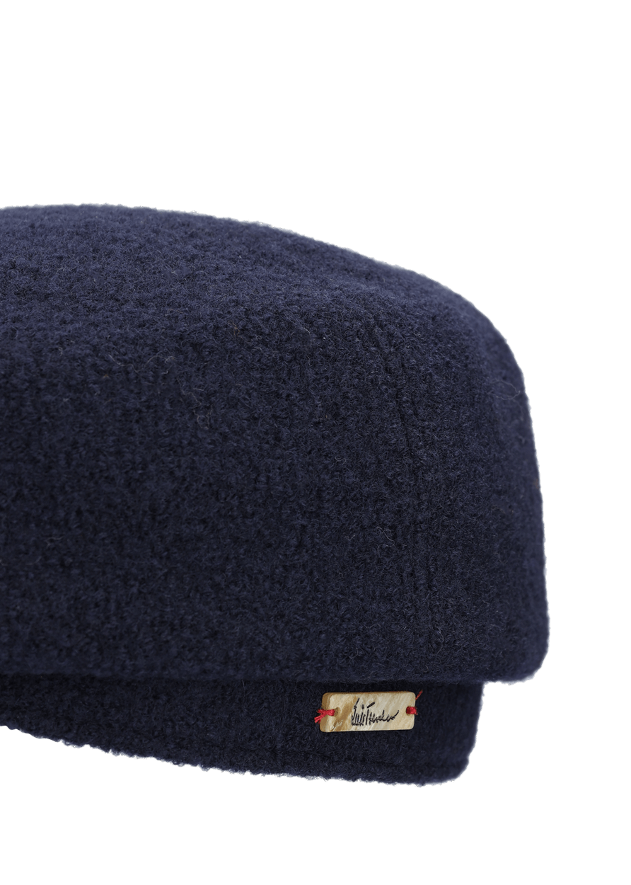 Luis Trenker Berretto In Lana Cotta Con Visiera Modello Luondis