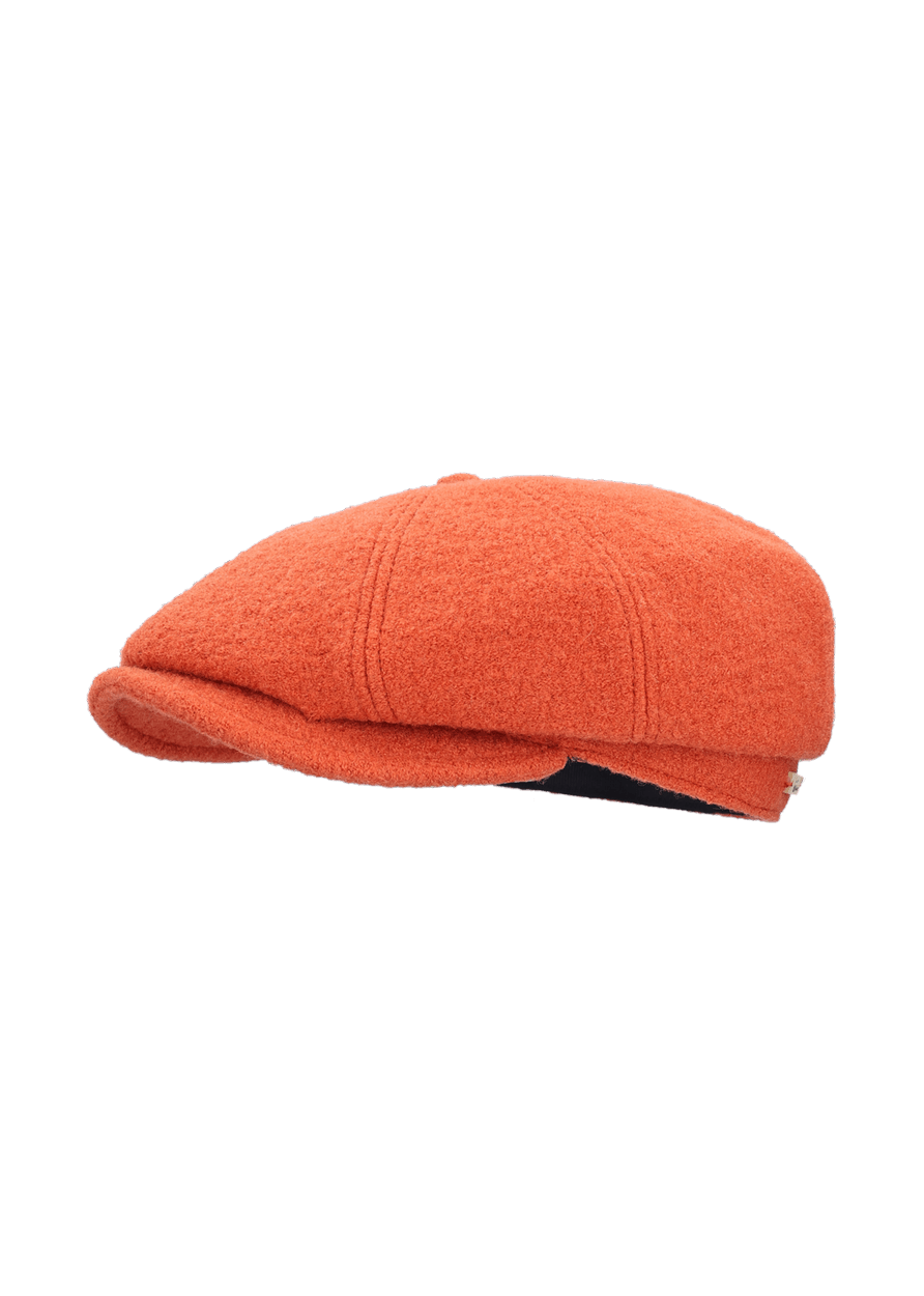 Luis Trenker Berretto in lana cotta con visiera modello Luondis