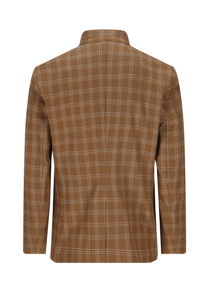 Luis Trenker Blazer Con Motivo A Quadri Modello Lusandretto