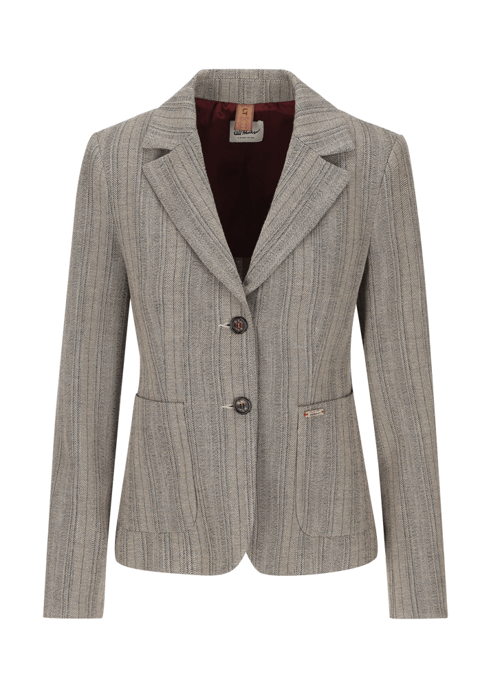 Luis Trenker Blazer Con Motivo A Spina Di Pesce Lurosella