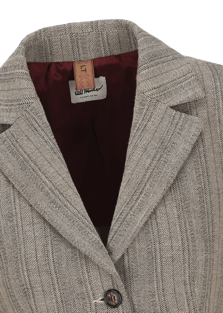 Luis Trenker Blazer Con Motivo A Spina Di Pesce Lurosella