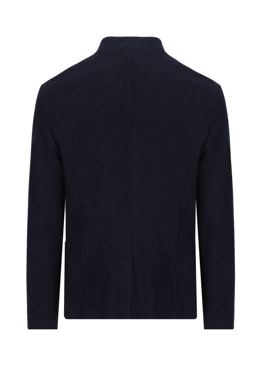 Luis Trenker Blazer Con Motivo A Spina Di Pesce Modello Luigis