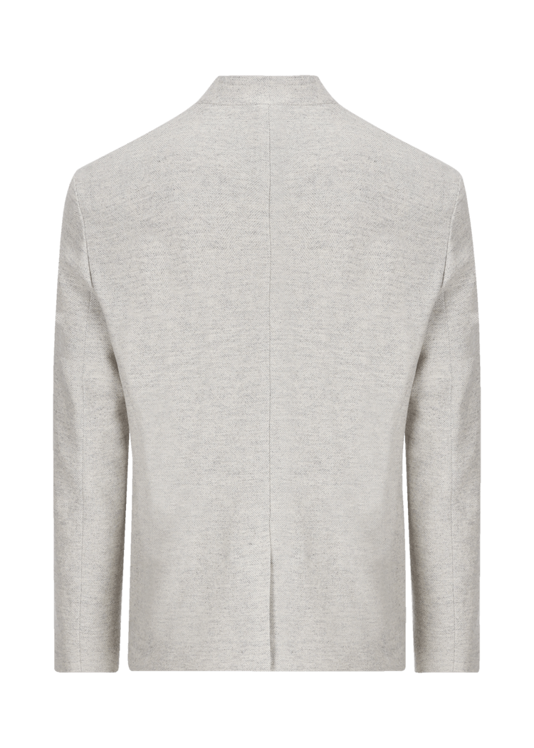 Luis Trenker Blazer Con Motivo A Spina Di Pesce Modello Luigis