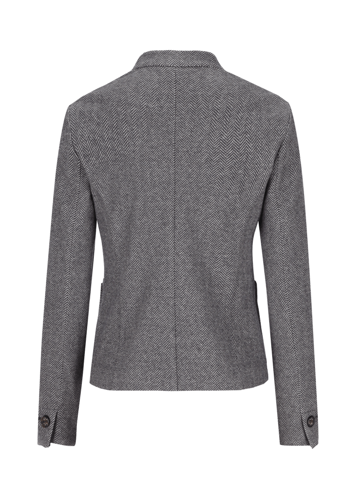 Luis Trenker Blazer Con Motivo A Spina Di Pesce Modello Luranda