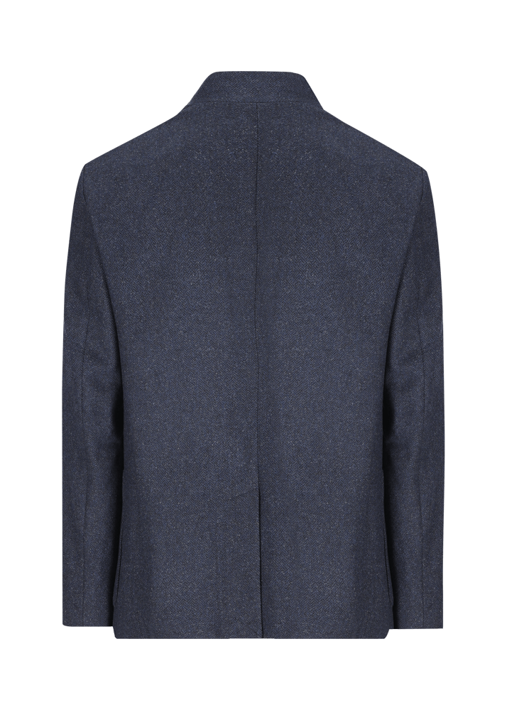 Luis Trenker Blazer Con Motivo A Spina Di Pesce Modello Lusandro