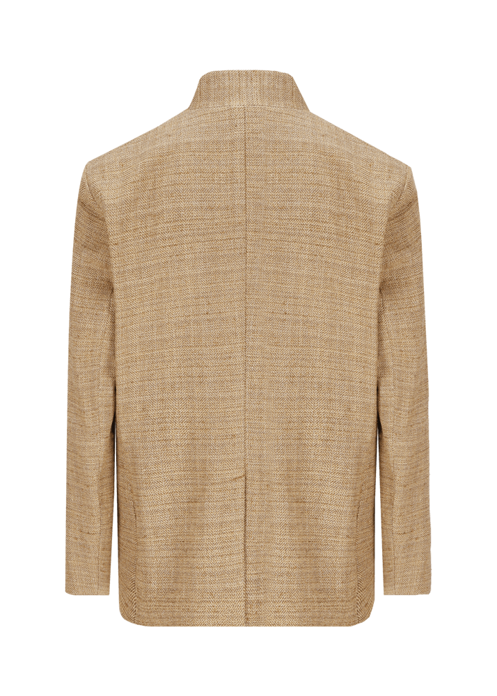 Luis Trenker Blazer Con Motivo A Spina Di Pesce Modello Lusandro