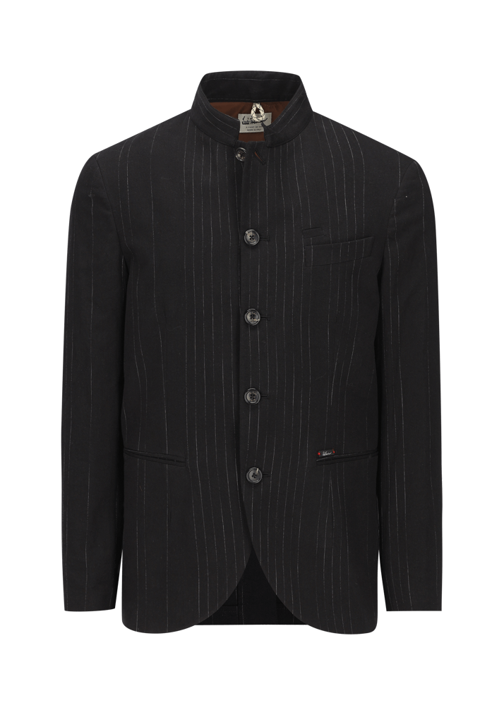 Luis Trenker Blazer Con Motivo Gessato Modello Lusandretto