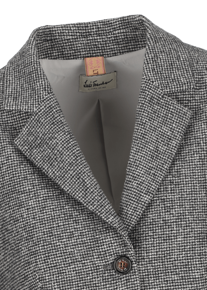 Luis Trenker Blazer Con Motivo Pied-de-poule Lusonia