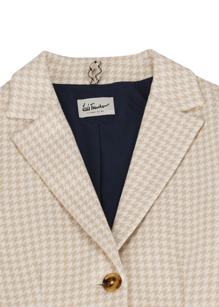 Luis Trenker Blazer Con Motivo Pied-de-poule Modello Lurabea