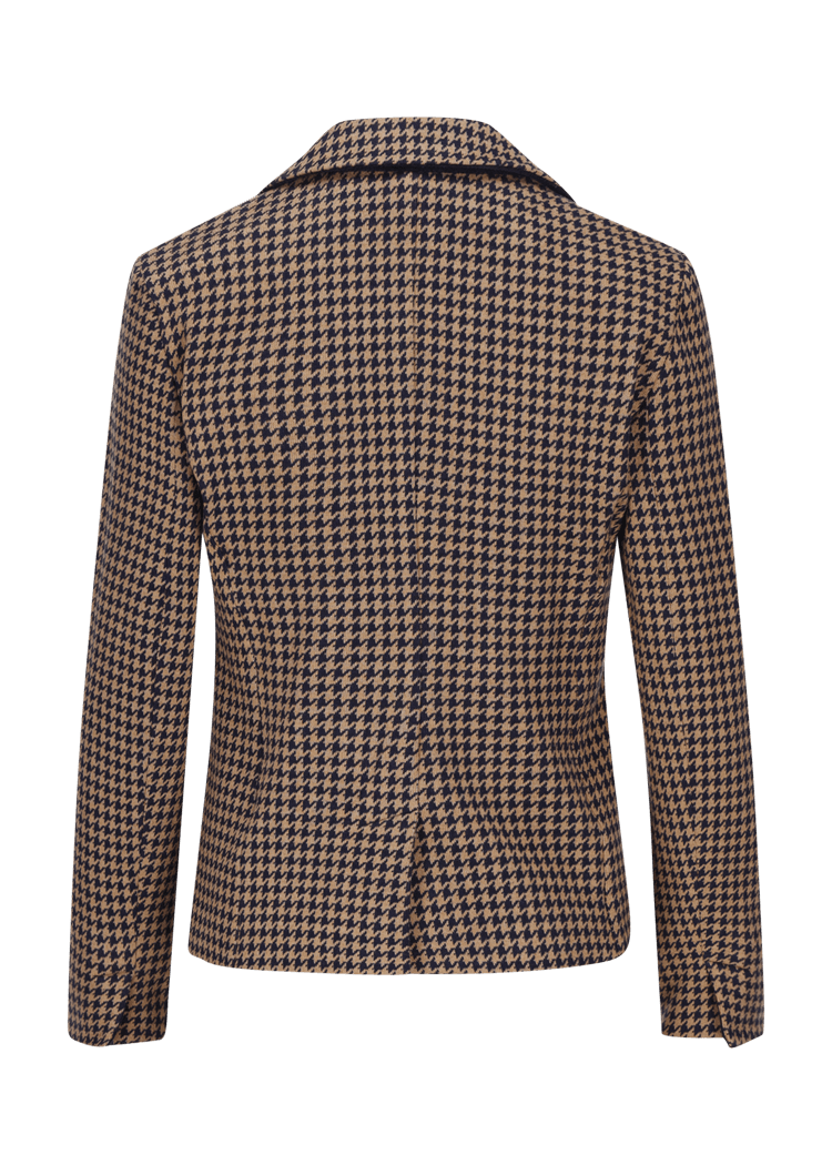 Luis Trenker Blazer Con Motivo Pied-de-poule Modello Lurabea