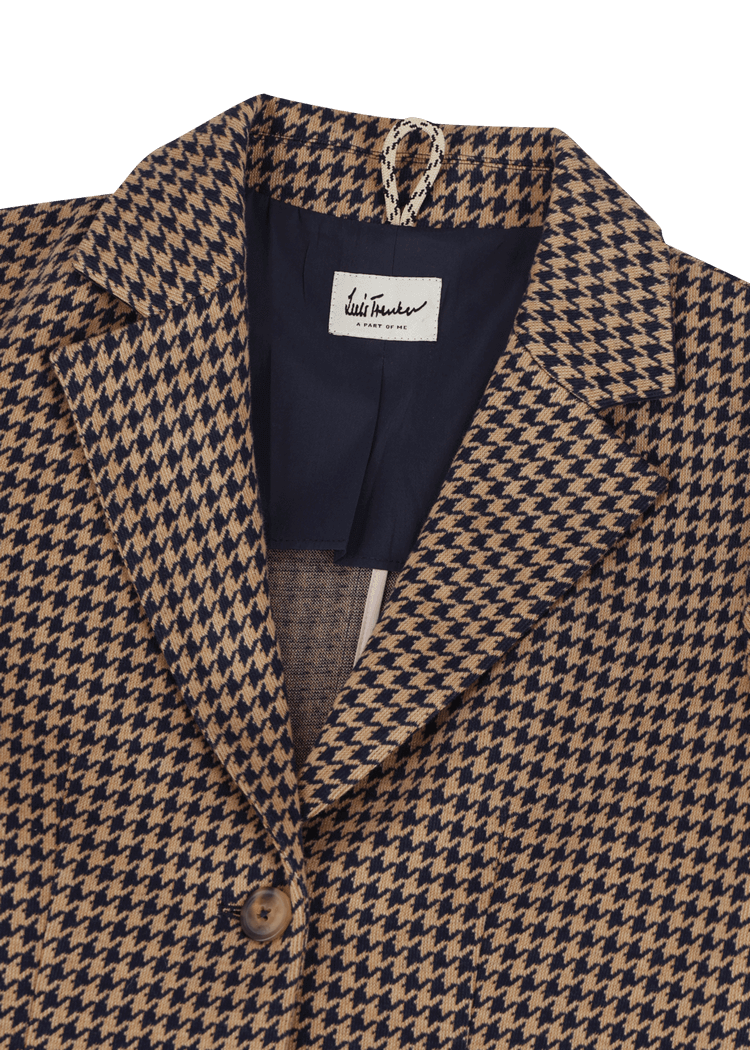 Luis Trenker Blazer Con Motivo Pied-de-poule Modello Lurabea