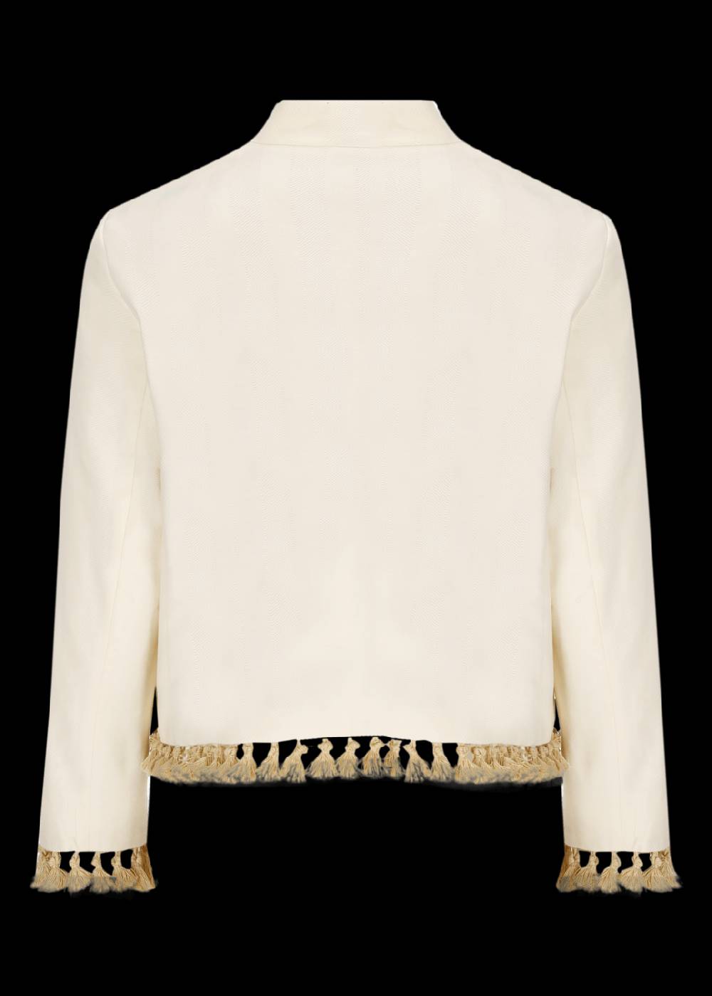 Luis Trenker Blazer Corto Con Ricami E Pompon Modello Lurachele