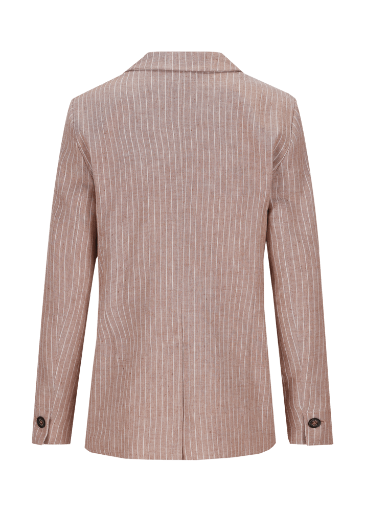 Luis Trenker Blazer Doppiopetto Con Motivo Gessato Modello Luscilla