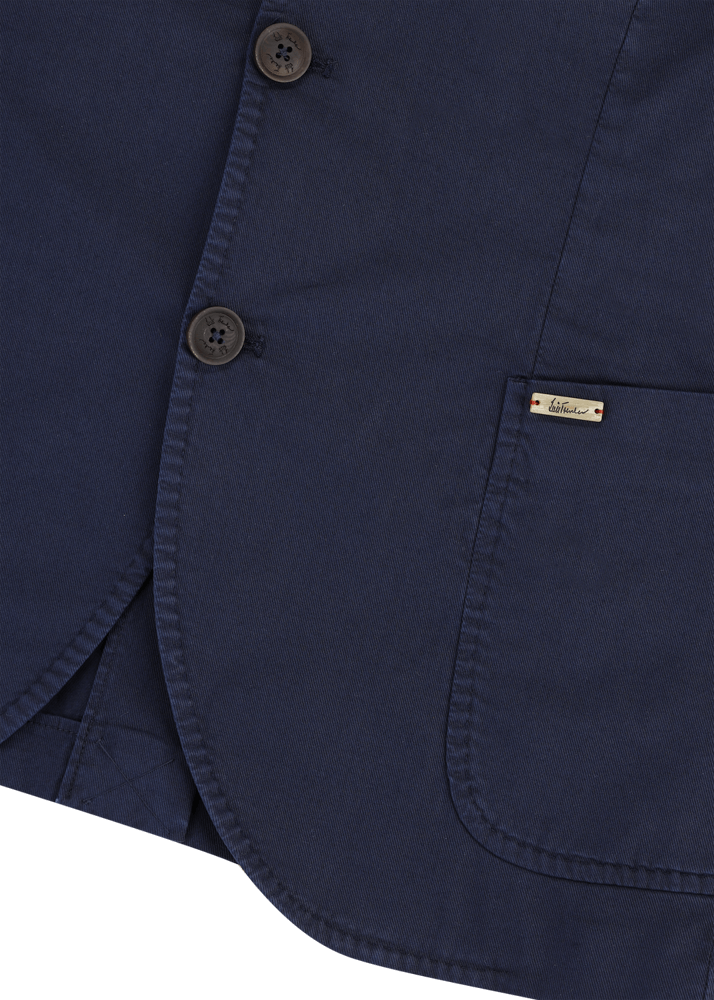 Luis Trenker Blazer In Cotone Elasticizzato Modello Lusandro